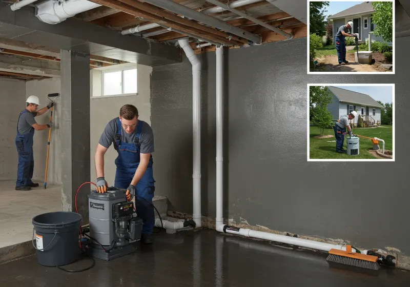 Basement Waterproofing and Flood Prevention process in Piney Point Village, TX